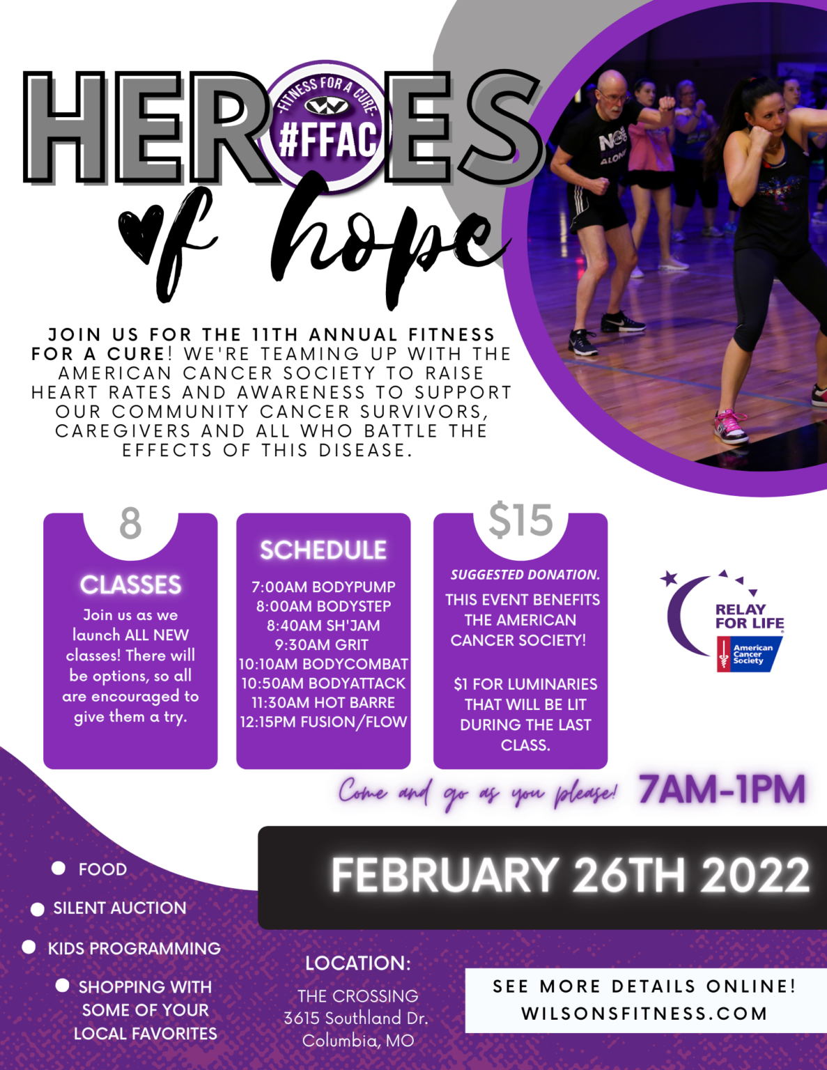 fitness for acure WILSON'S FITNESS CENTERS